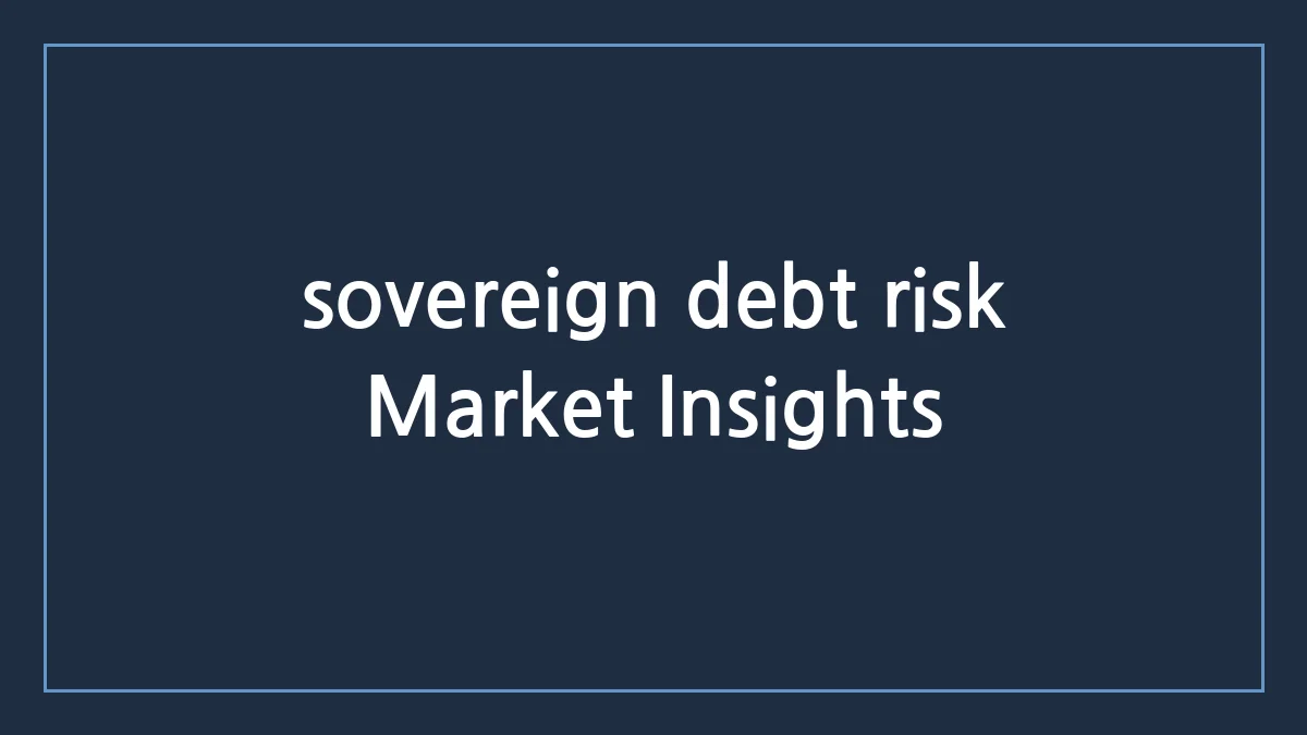 Sovereign Debt Risk and the Limits of Global Financial Resilience