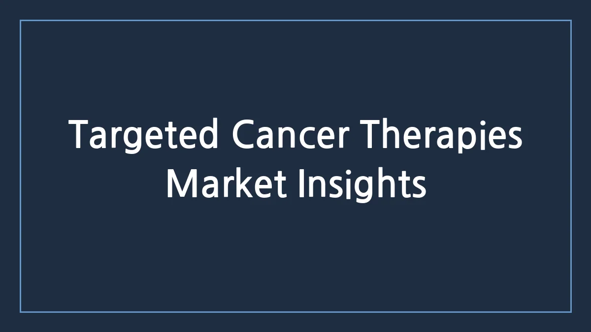 The Economics of Precision: Oncology’s Structural Shift